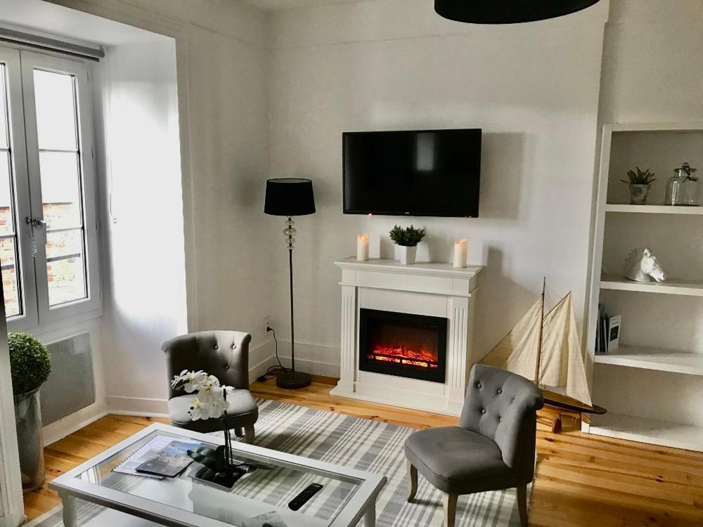 Apartment En Face De L'hotel Normandy - Dernier Etage Deauville